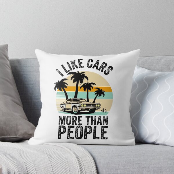 Item preview, I Like Cars More Than People Classic cars Lovers designed and sold by CORJIDOG-ART.