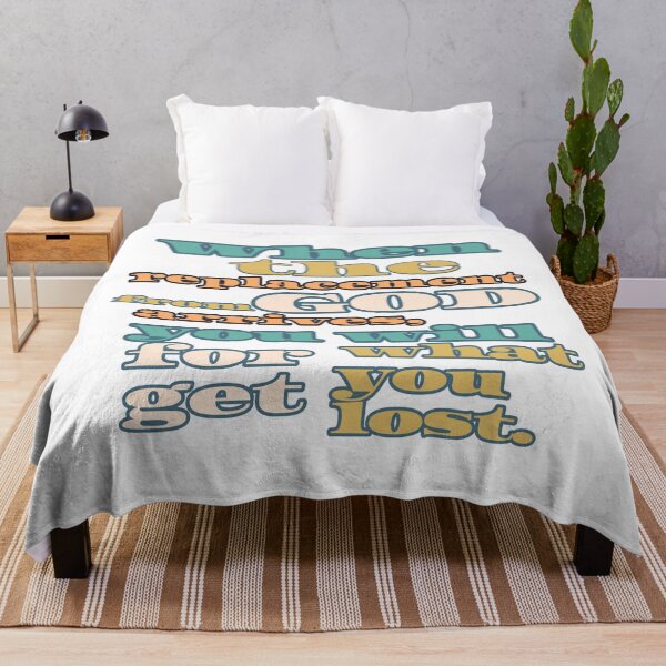 Item preview, When the replacement from God arrives, you will forget what you lost. designed and sold by aboniteblanc.