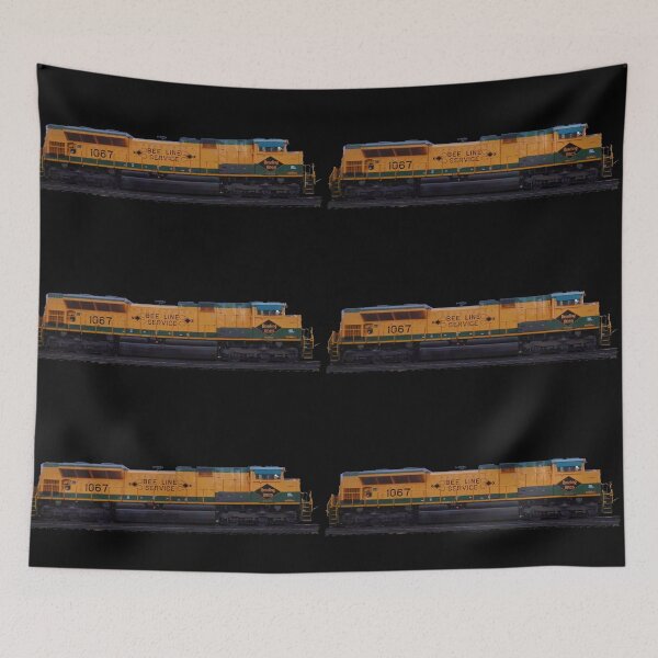 Item preview, Yellow/Green NS #1067 BeeLine RailRoad Reading Lines 4kPhoto2 designed and sold by train-shop.