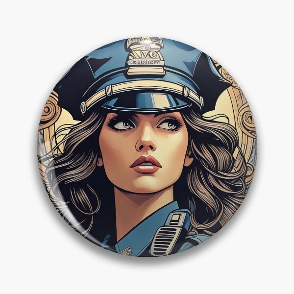 Item preview, Woman Police Officer - Art Nouveau designed and sold by deusrex007.
