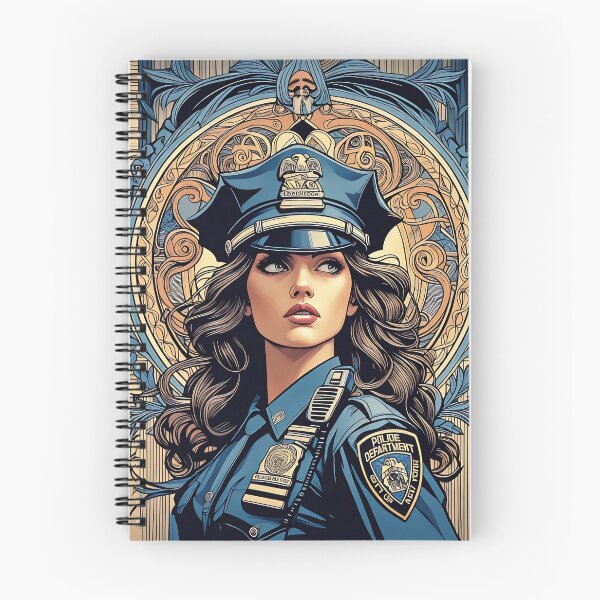 Artikelvorschau, Polizistin - Jugendstil entworfen und verkauft von deusrex007.
