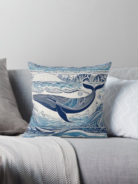 Artikel-Vorschau von Aquarell Buckelwal 1, designt und verkauft von Whale & Dolphin Wisdom Retreats.