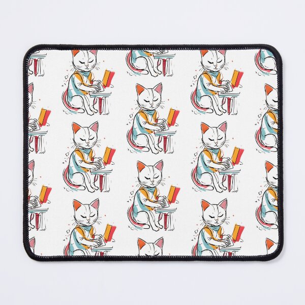 Item preview, Cat synthesizer, cute cat playing musical instrument designed and sold by Merchattack.