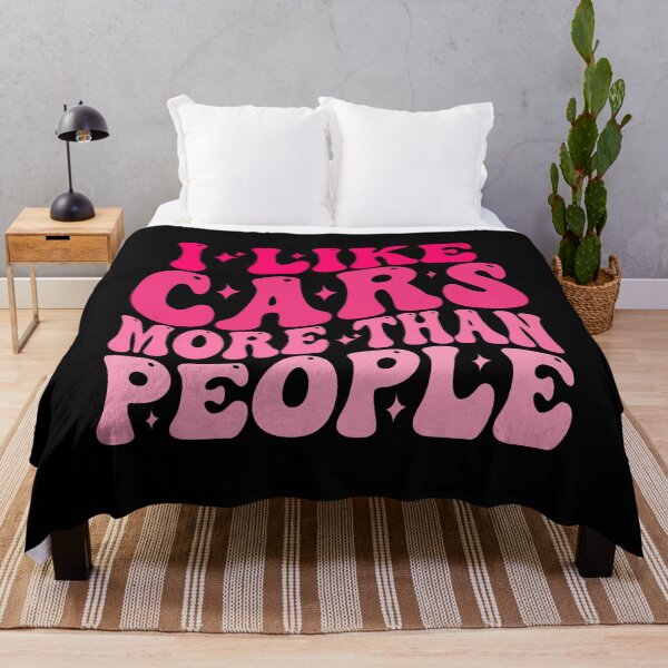 Item preview, I Like Cars More Than People Classic cars Lovers designed and sold by CORJIDOG-ART.