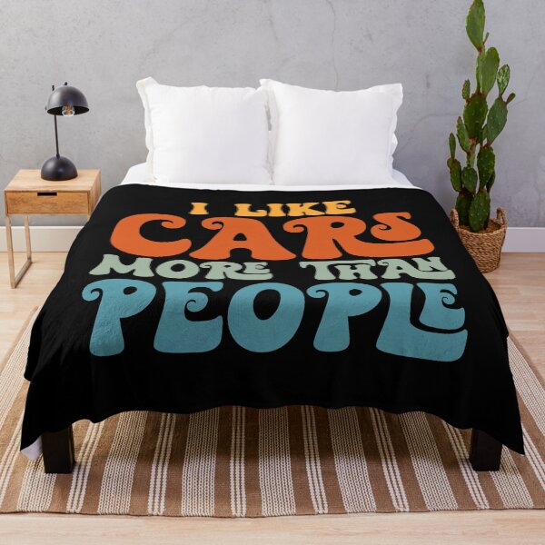 Item preview, I Like Cars More Than People Classic cars Lovers designed and sold by CORJIDOG-ART.