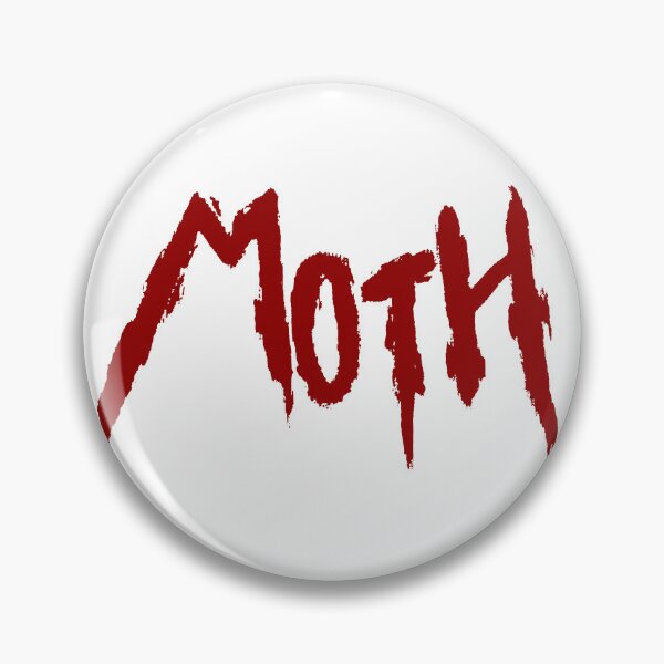 Item preview, Moth Logo (ver 1) Red designed and sold by Goat-Man and The Moth.