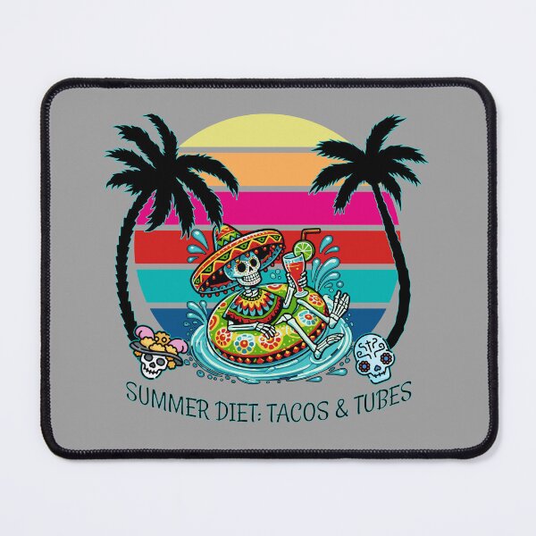 Item preview, Summer Diet: Tacos & Tubes designed and sold by WurstTees.