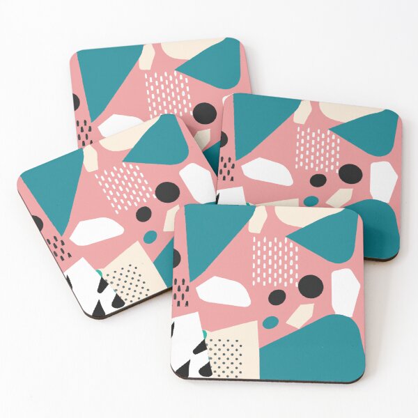 Item preview, Abstract & Colorful Memphis Pattern designed and sold by Matoo5062.