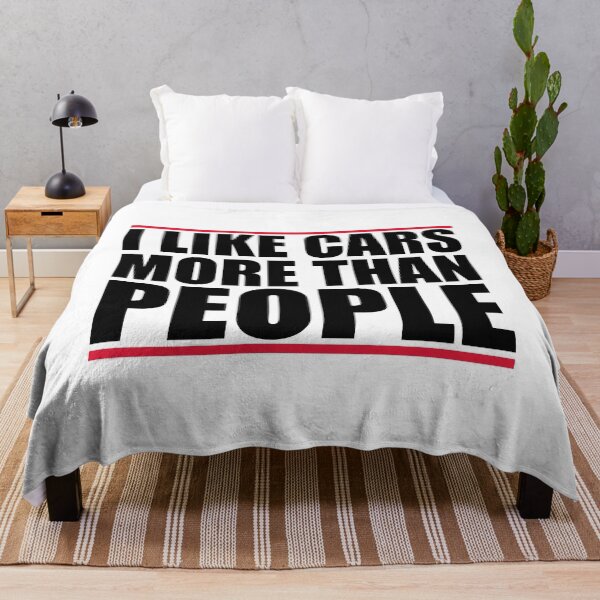 Item preview, I Like Cars More Than People Classic cars Lovers designed and sold by CORJIDOG-ART.