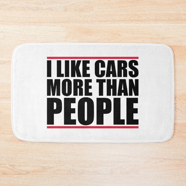 Item preview, I Like Cars More Than People Classic cars Lovers designed and sold by CORJIDOG-ART.