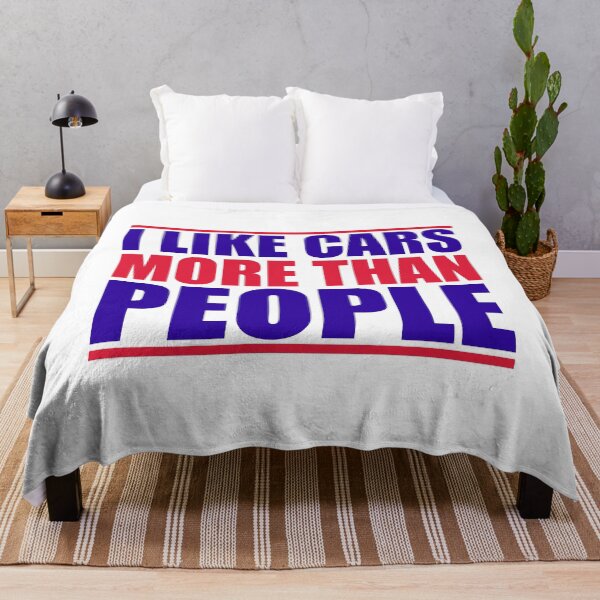 Item preview, I Like Cars More Than People Classic cars Lovers designed and sold by CORJIDOG-ART.
