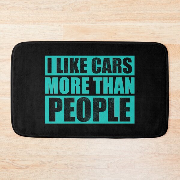 Item preview, I Like Cars More Than People Classic cars Lovers designed and sold by CORJIDOG-ART.