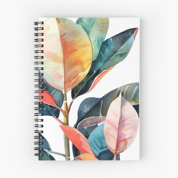 Item preview, Watercolor Rubber Plant 1 designed and sold by Cre8tivEndeav4s.
