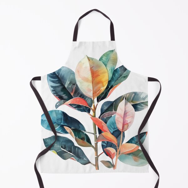 Item preview, Watercolor Rubber Plant 1 designed and sold by Cre8tivEndeav4s.