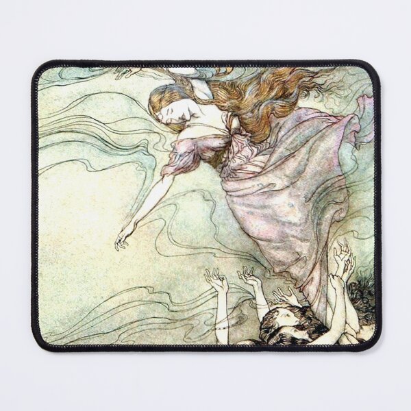 Item preview, Water Nymphs - Comus - Arthur Rackham designed and sold by forgottenbeauty.