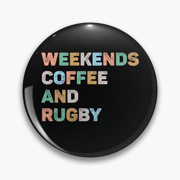 Item preview, Weekends Coffee and Rugby Colorful Rugby Mom designed and sold by RareBunny.
