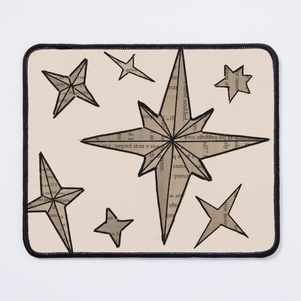 Item preview, Stars Book Page designed and sold by CherryCatDraws.