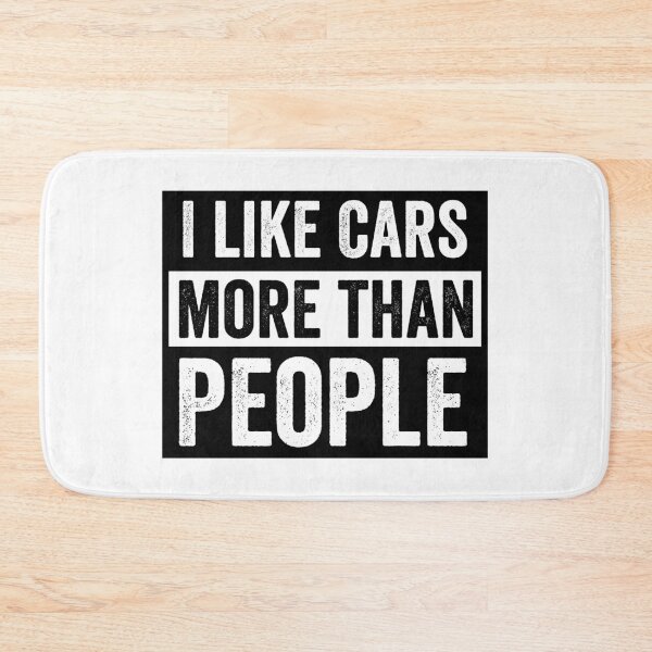 Item preview, I Like Cars More Than People Classic cars Lovers designed and sold by CORJIDOG-ART.