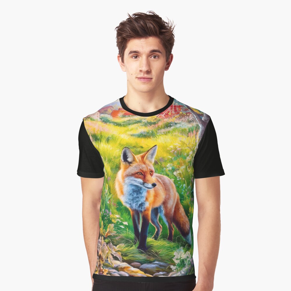 Item preview, Graphic T-Shirt designed and sold by FoxVibes.
