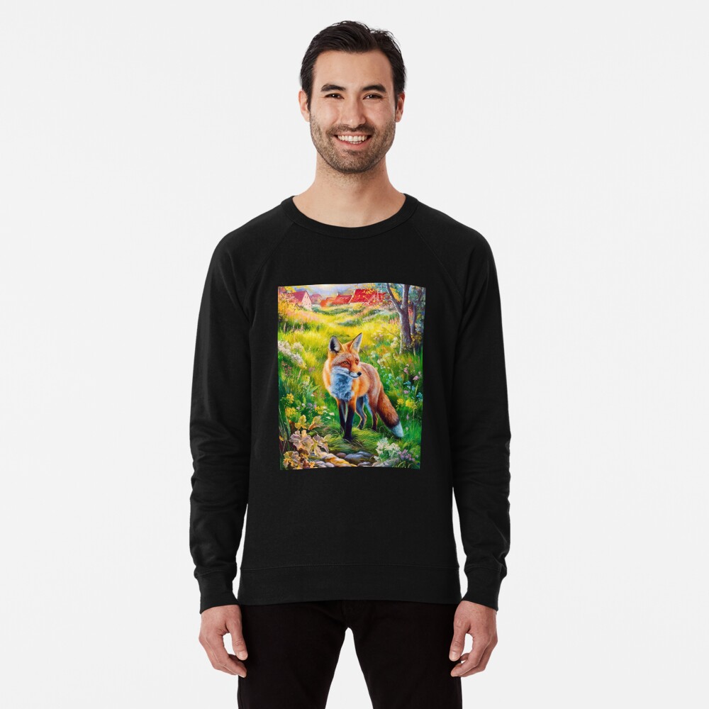 Item preview, Lightweight Sweatshirt designed and sold by FoxVibes.