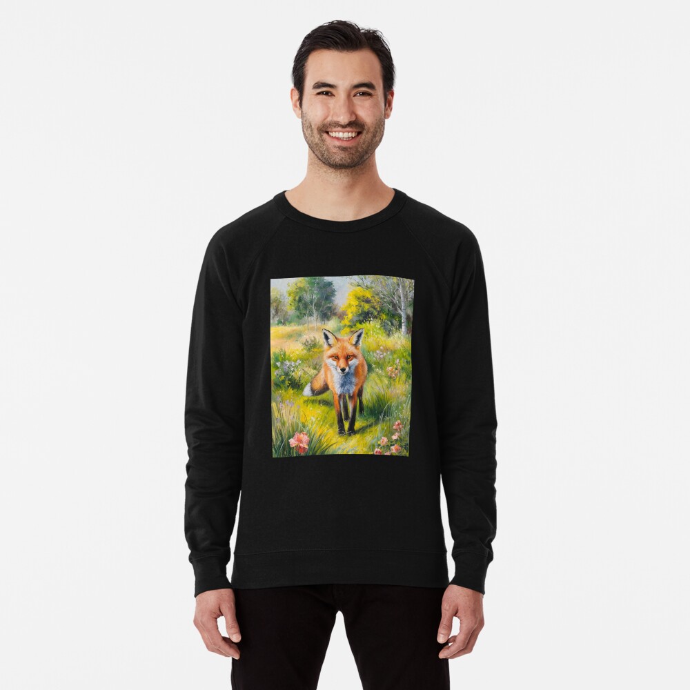Item preview, Lightweight Sweatshirt designed and sold by FoxVibes.