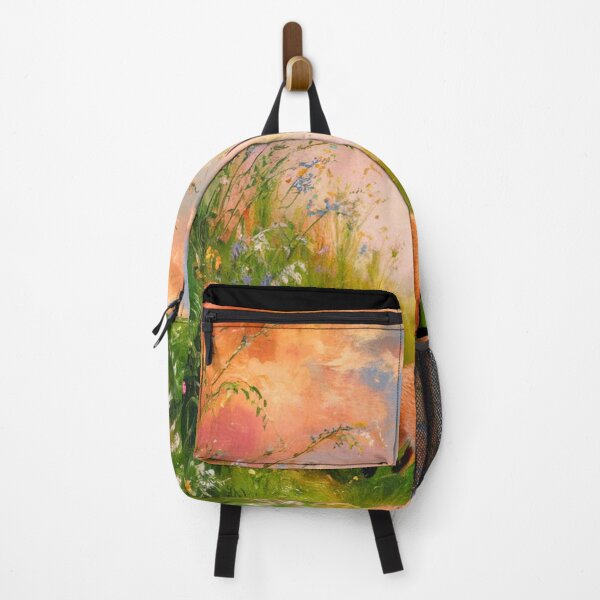 Artikelvorschau, Fuchs-Porträt. Frühlingszeit, Blumenfuchs, Vintage-Fuchs, Fuchs-Malerei, Camille Pissarro-Stil entworfen und verkauft von FoxVibes.