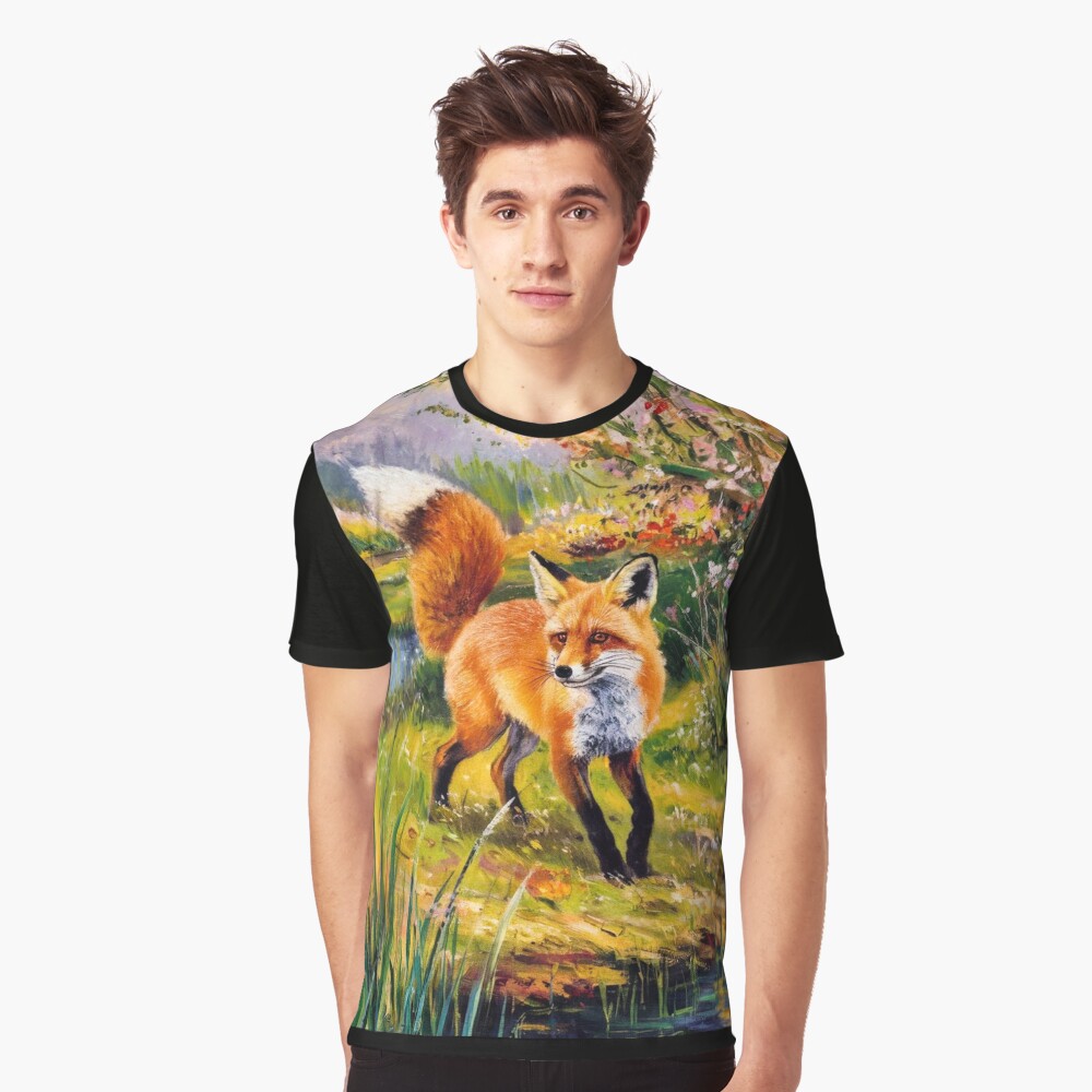 Item preview, Graphic T-Shirt designed and sold by FoxVibes.