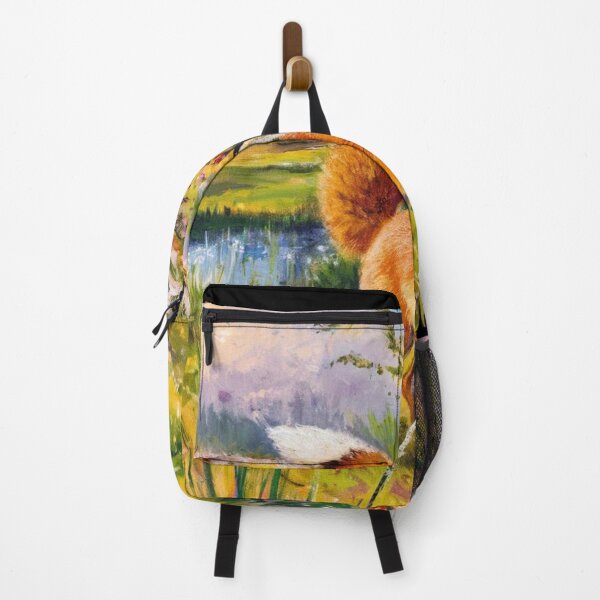 Artikelvorschau, Fuchs-Porträt. Frühlingszeit, Blumenfuchs, Vintage-Fuchs, Fuchs-Malerei, Camille Pissarro-Stil entworfen und verkauft von FoxVibes.