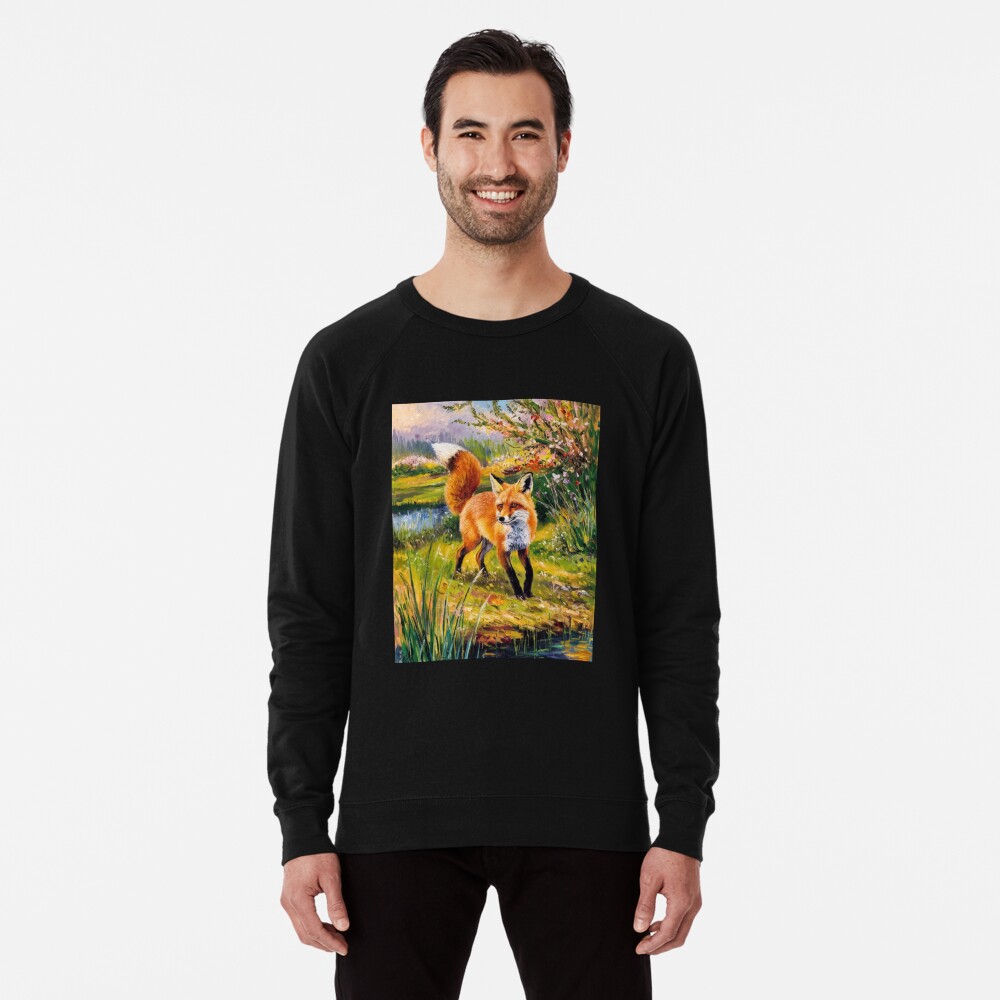Item preview, Lightweight Sweatshirt designed and sold by FoxVibes.