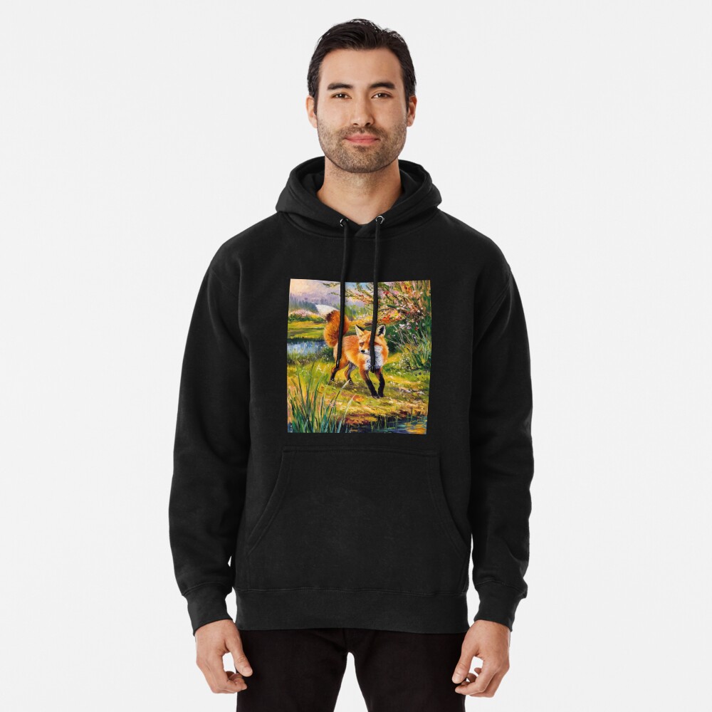 Item preview, Pullover Hoodie designed and sold by FoxVibes.