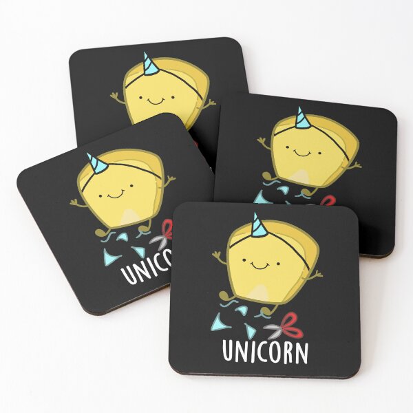Item preview, Uni-corn Funny Corn Pun (Dark BG) designed and sold by punnybone.