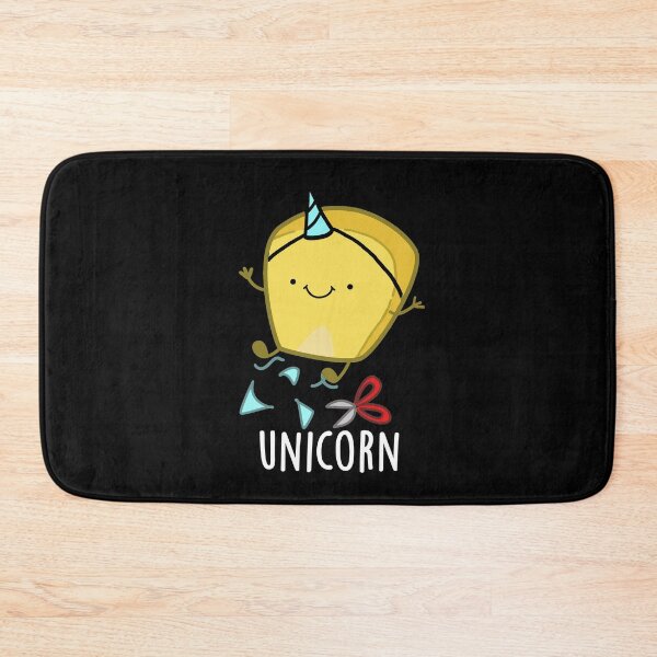 Item preview, Uni-corn Funny Corn Pun (Dark BG) designed and sold by punnybone.