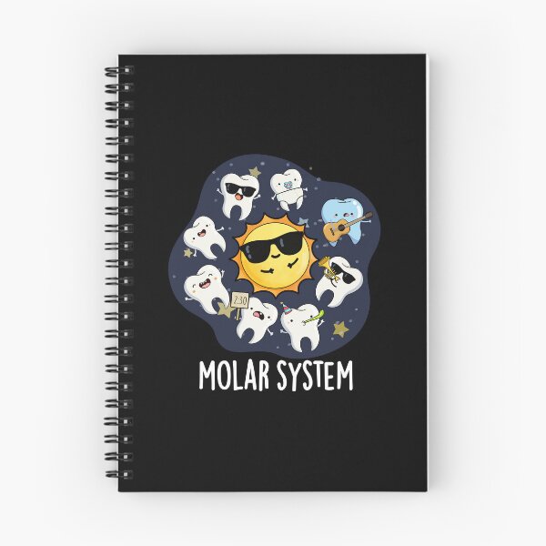 Item preview, Molar System Funny Dental Astronomy Pun (Dark BG) designed and sold by punnybone.