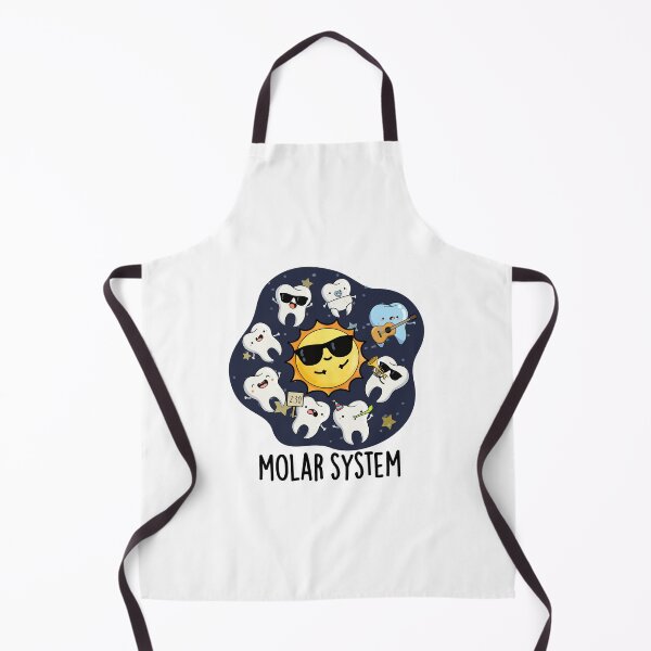Item preview, Molar System Funny Dental Astronomy Pun designed and sold by punnybone.
