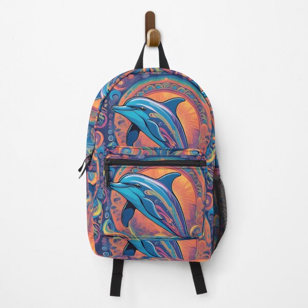 Item preview, Psychedelic Dolphin designed and sold by Whale & Dolphin Wisdom Retreats.