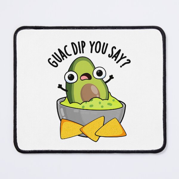 Item preview, Guac Dip You Say Funny Guacamole Dip Pun  designed and sold by punnybone.
