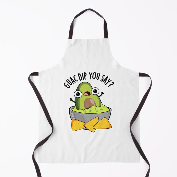 Item preview, Guac Dip You Say Funny Guacamole Dip Pun designed and sold by punnybone.