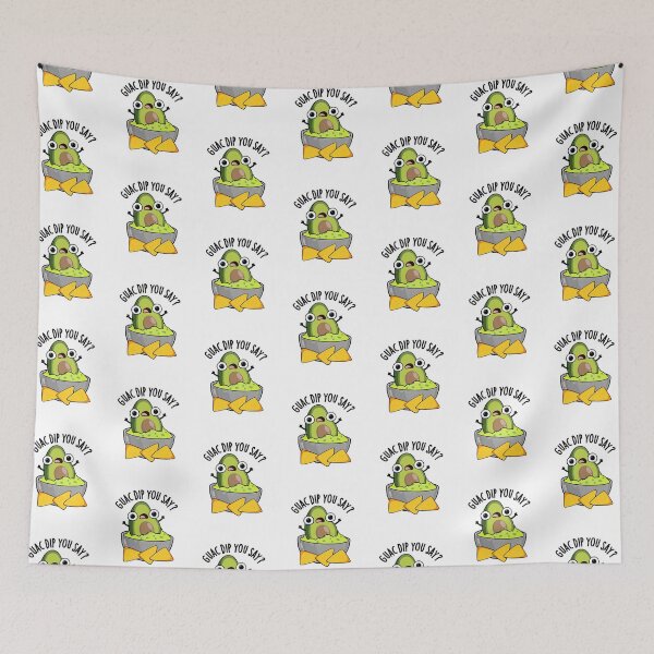 Item preview, Guac Dip You Say Funny Guacamole Dip Pun  designed and sold by punnybone.