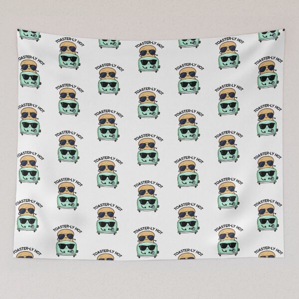 Item preview, Toasterly Hot Funny Toaster Pun  designed and sold by punnybone.