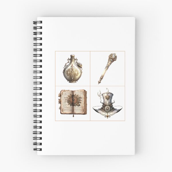 Item preview, Steampunk Beautiful White Witch Accessories designed and sold by IBTees.