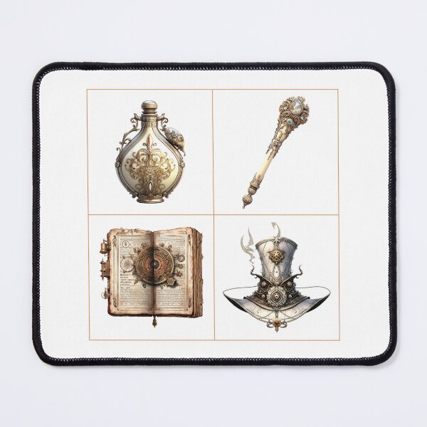 Item preview, Steampunk Beautiful White Witch Accessories designed and sold by IBTees.