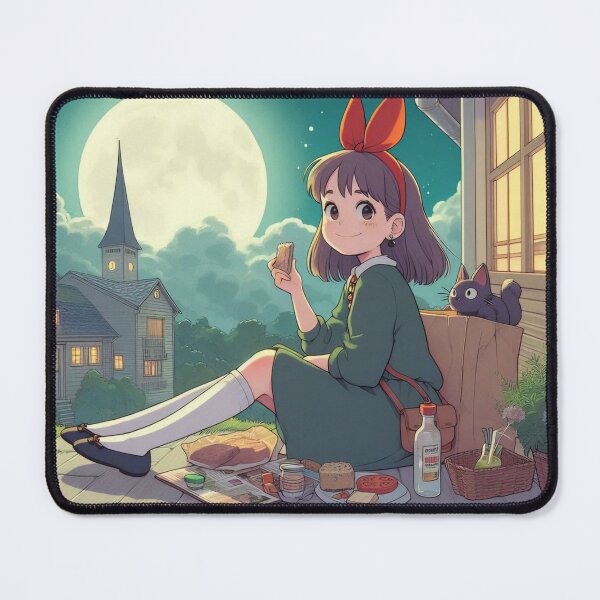 Item preview, Kiki and Jiji designed and sold by AnimeArtStudio.