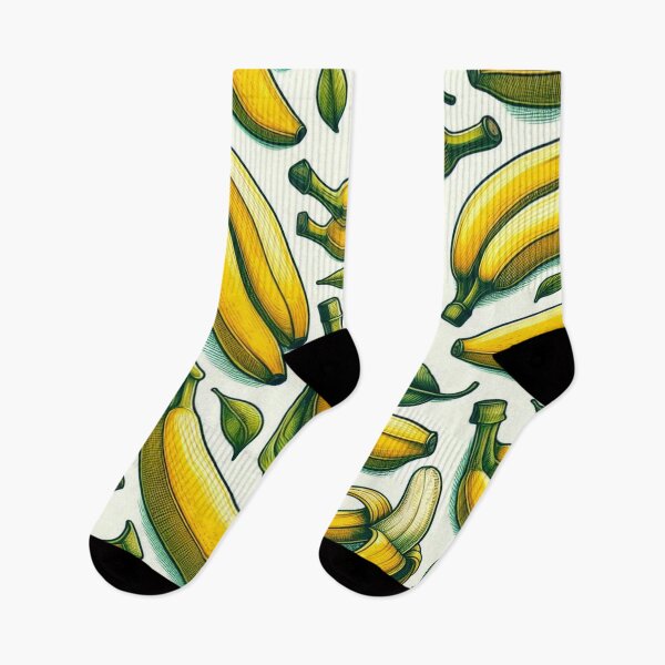 Artikelvorschau, Bananenmuster entworfen und verkauft von FLATVAC STICKER.