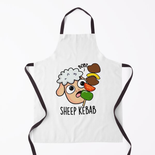 Item preview, Sheep Kebab Funny Shish Kebab Pun designed and sold by punnybone.