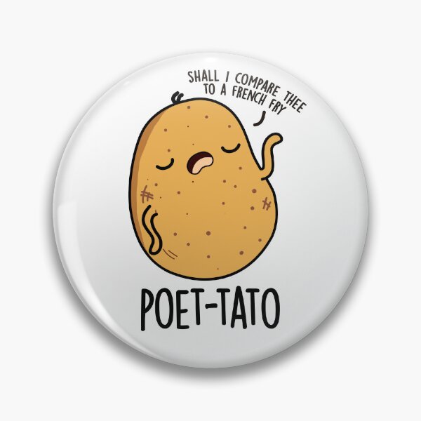 Item preview, Poet-tato Funny Potato Pun  designed and sold by punnybone.