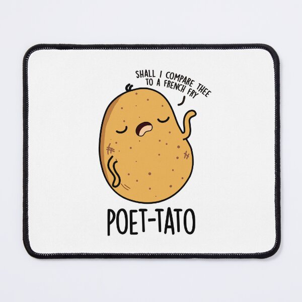 Item preview, Poet-tato Funny Potato Pun designed and sold by punnybone.