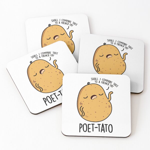 Item preview, Poet-tato Funny Potato Pun  designed and sold by punnybone.