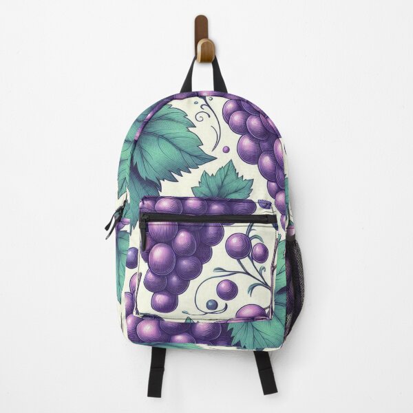 Item preview, Grapes pattern designed and sold by FLATVAC STICKER.