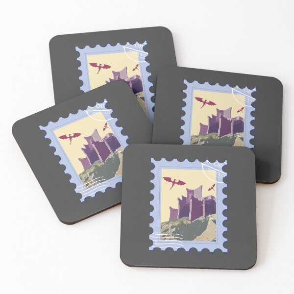 Item preview, Dragonstone Postage Stamp art  designed and sold by biancallorin.