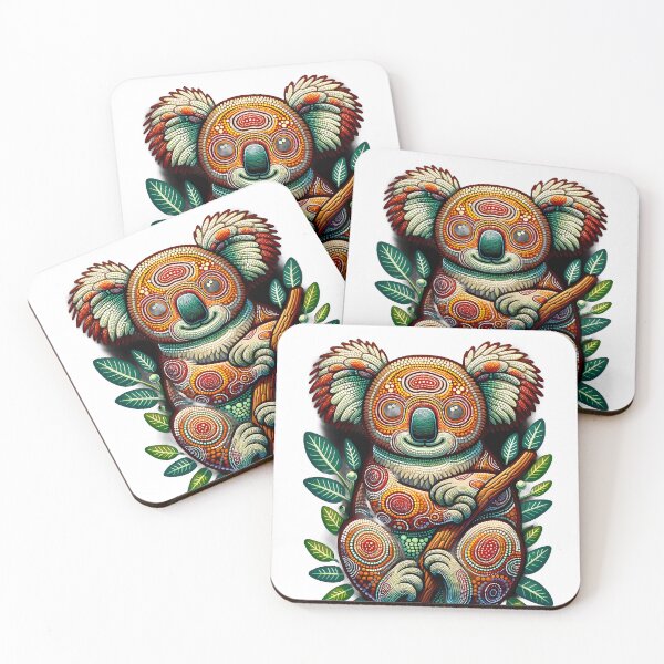 Item preview, Aboriginal Koala on a Branch designed and sold by Travelcases.